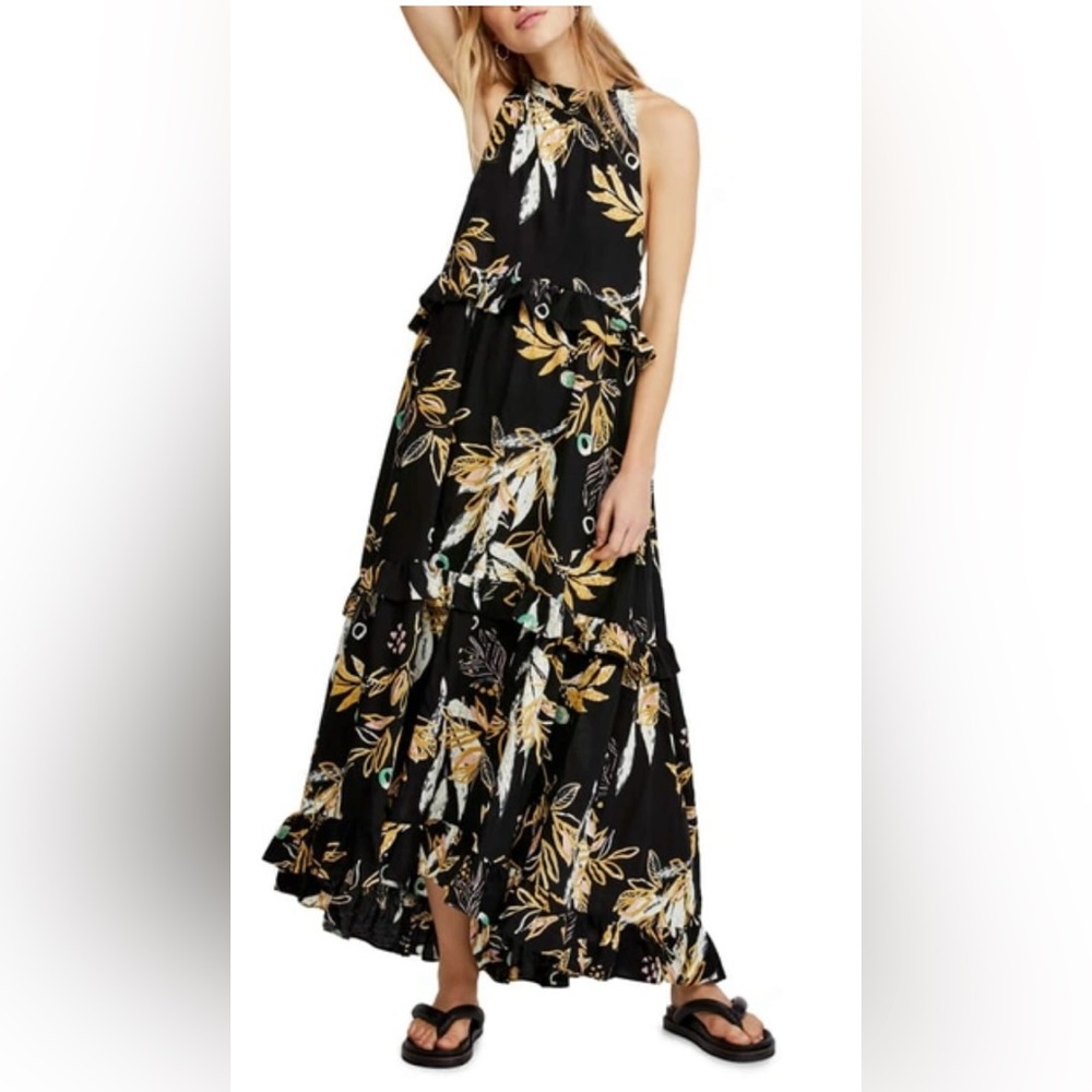 🆕Women’s Free People Anita High/Low Dress. Size Large. NWT